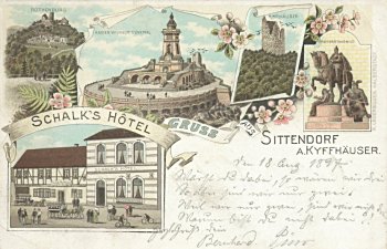 Sittendorf: Schalk's Hotel 1897