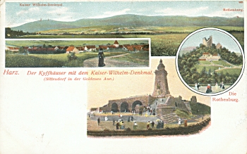 Sittendorf - 3-Bilder-Karte ca. 1910